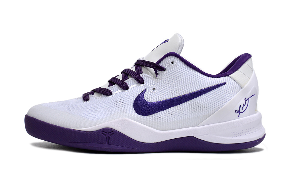 Nike Kobe 8 womens White purple